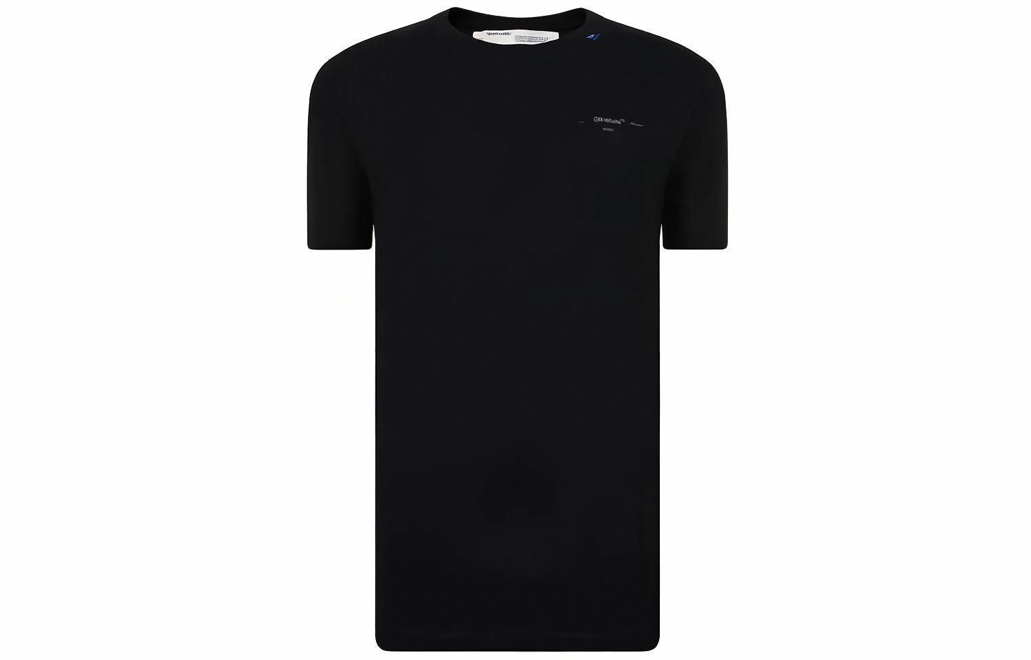 Мужская футболка OFF-WHITE T-Shirt (черная)