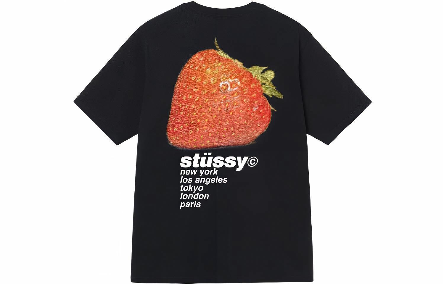 Футболка Stussy Strawberry Tee (белая)