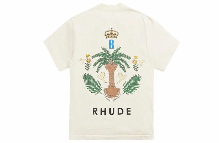 Мужская футболка RHUDE (белая)