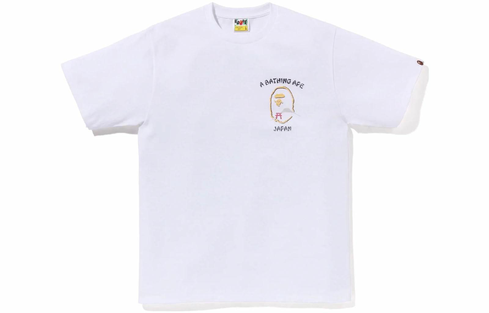 Мужская футболка A BATHING APE (черная)