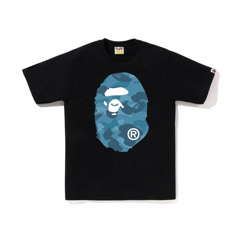 Мужская футболка A BATHING APE SS23 (камуфляжная)