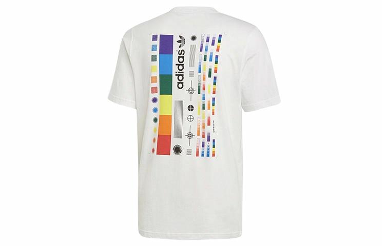 Мужская футболка adidas originals Spectrum Tee T (белая) — фото 1
