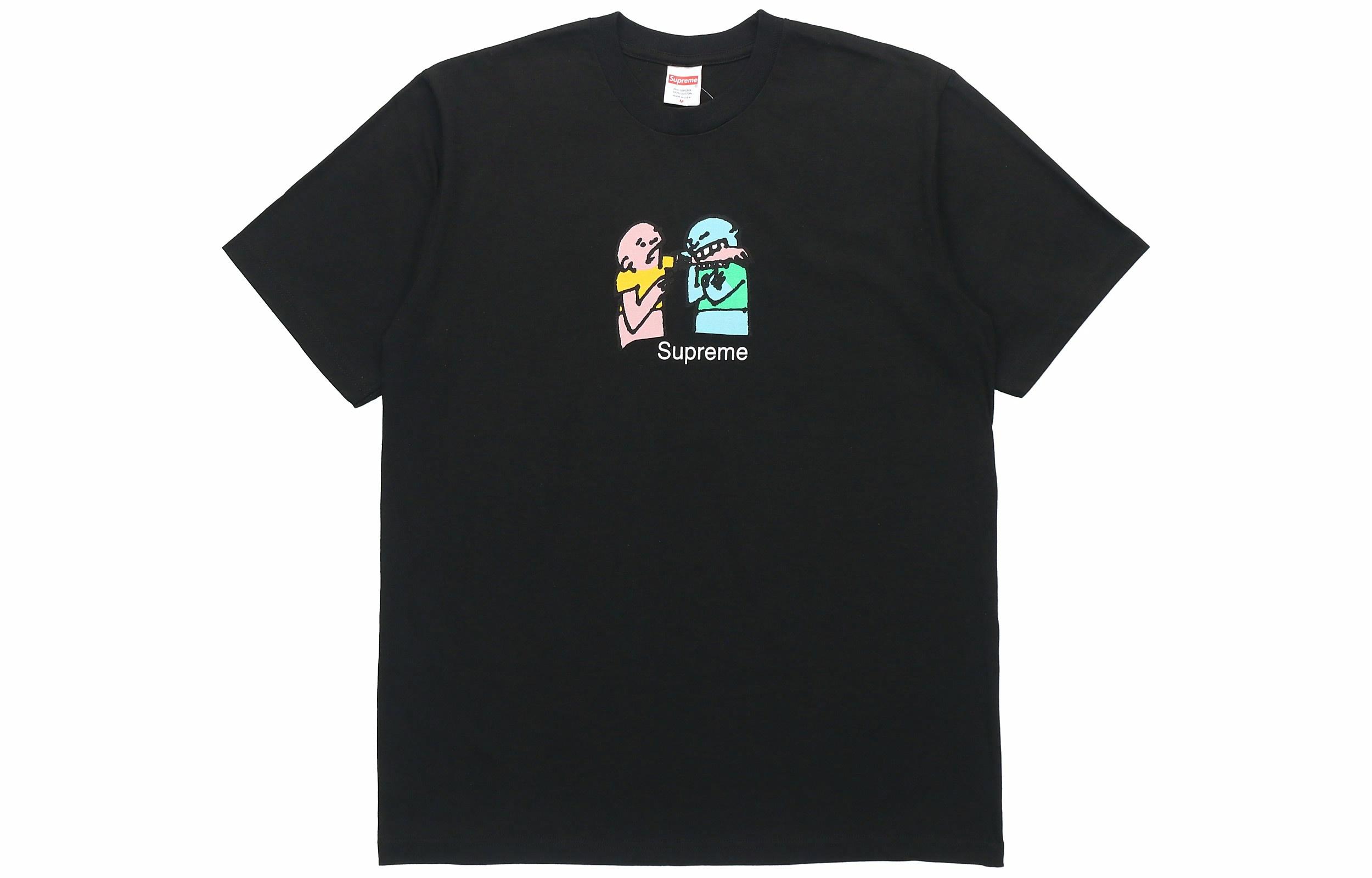 Футболка Supreme Bite Tee (черная)
