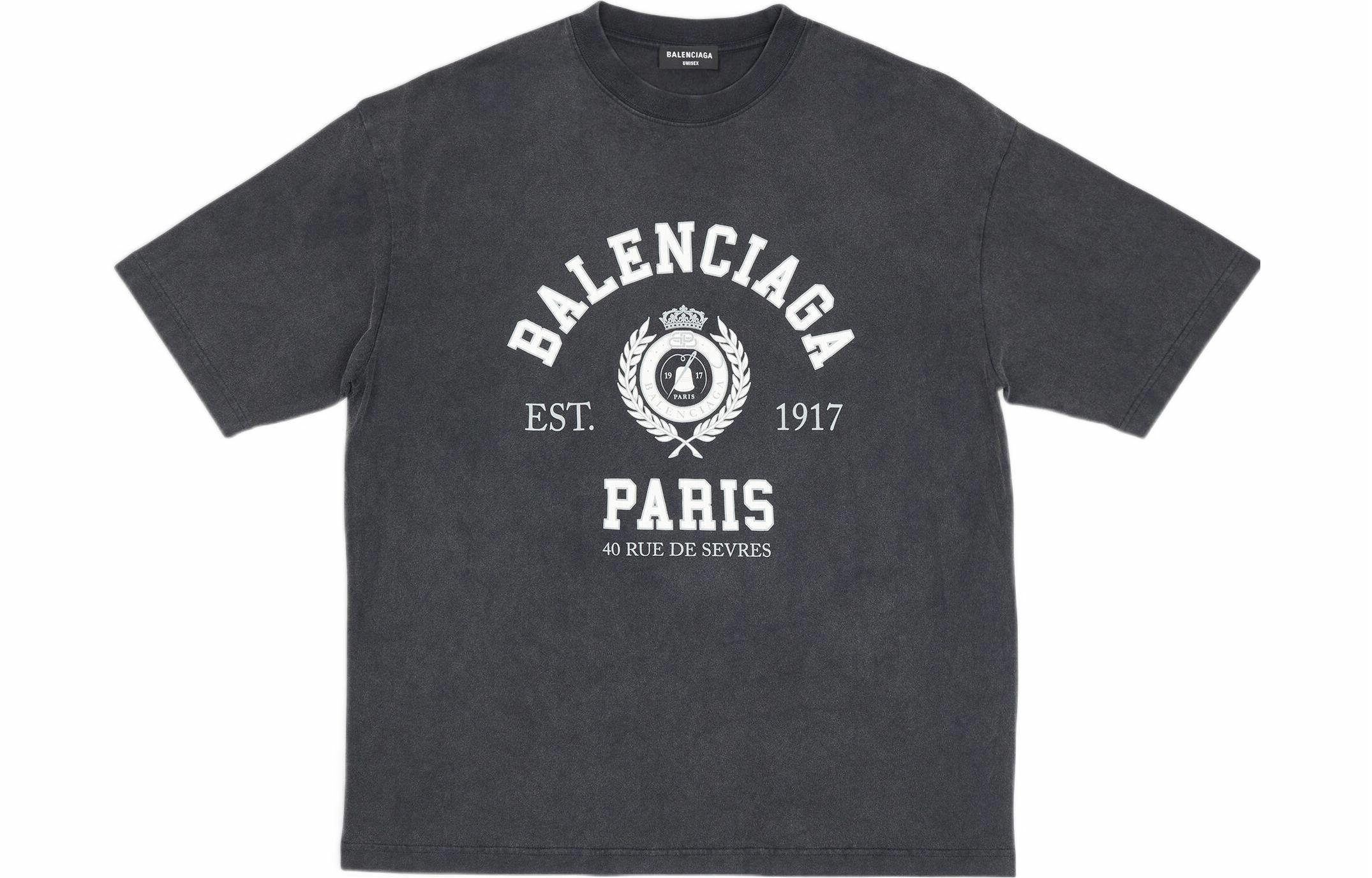 Футболка Balenciaga SS22 (серая)