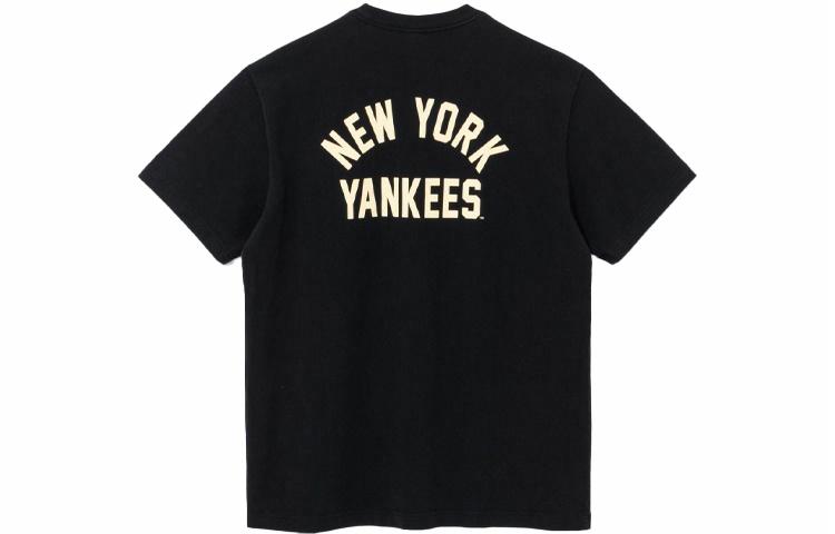 Мужская футболка New New Era MLB logoT (черная)