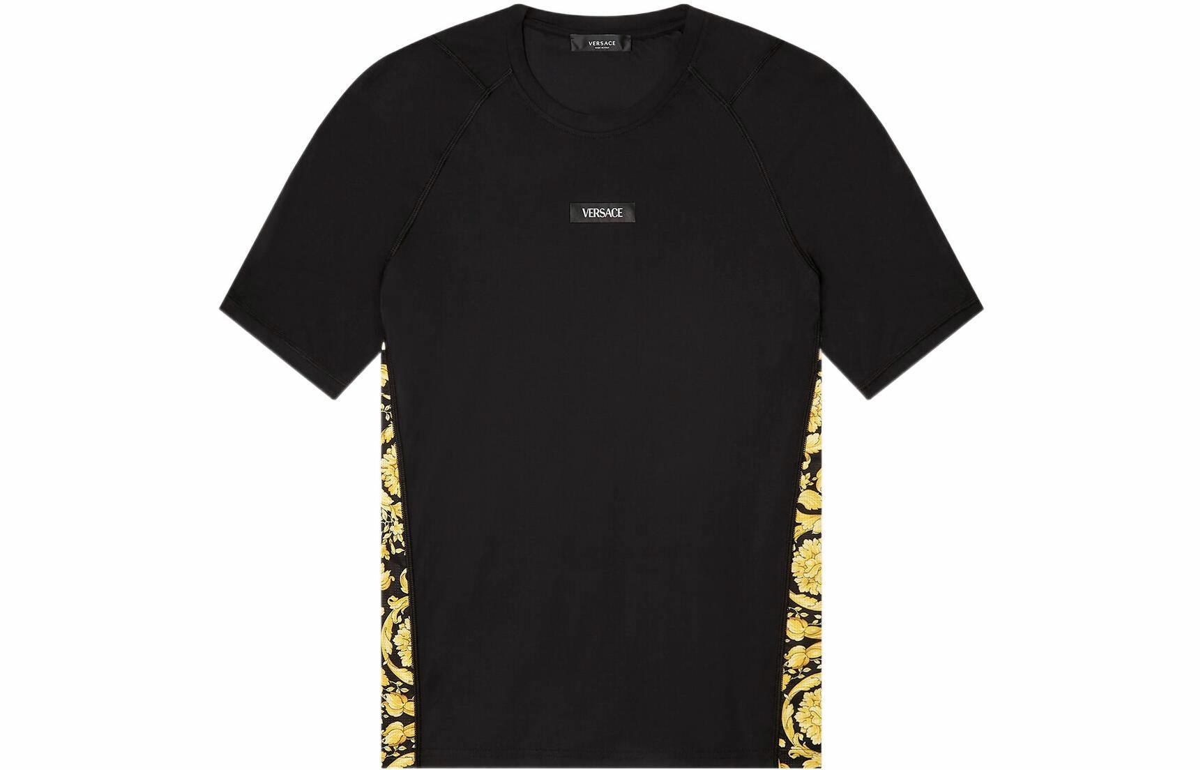 Мужская футболка Versace VERSACE VERSACE SS22 T (черная)