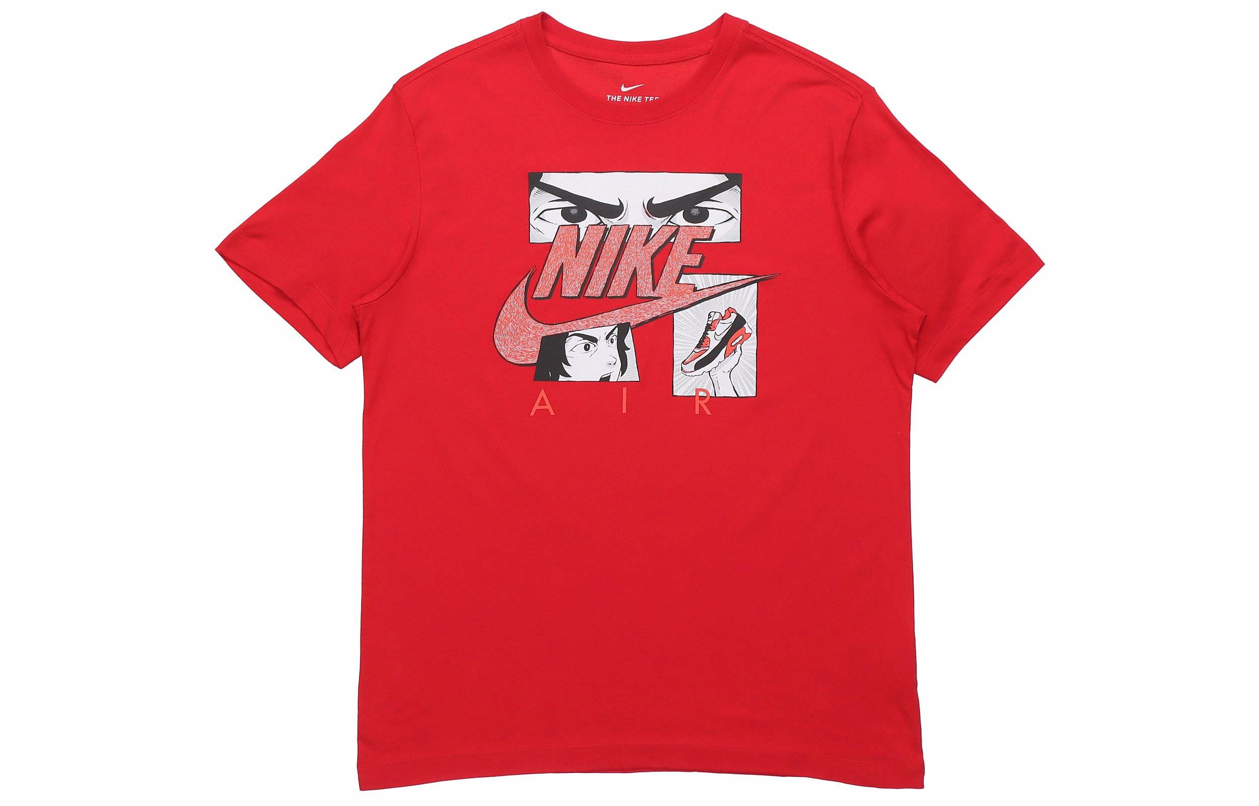 Мужская футболка Nike Sportswear T (красная) — фото 1