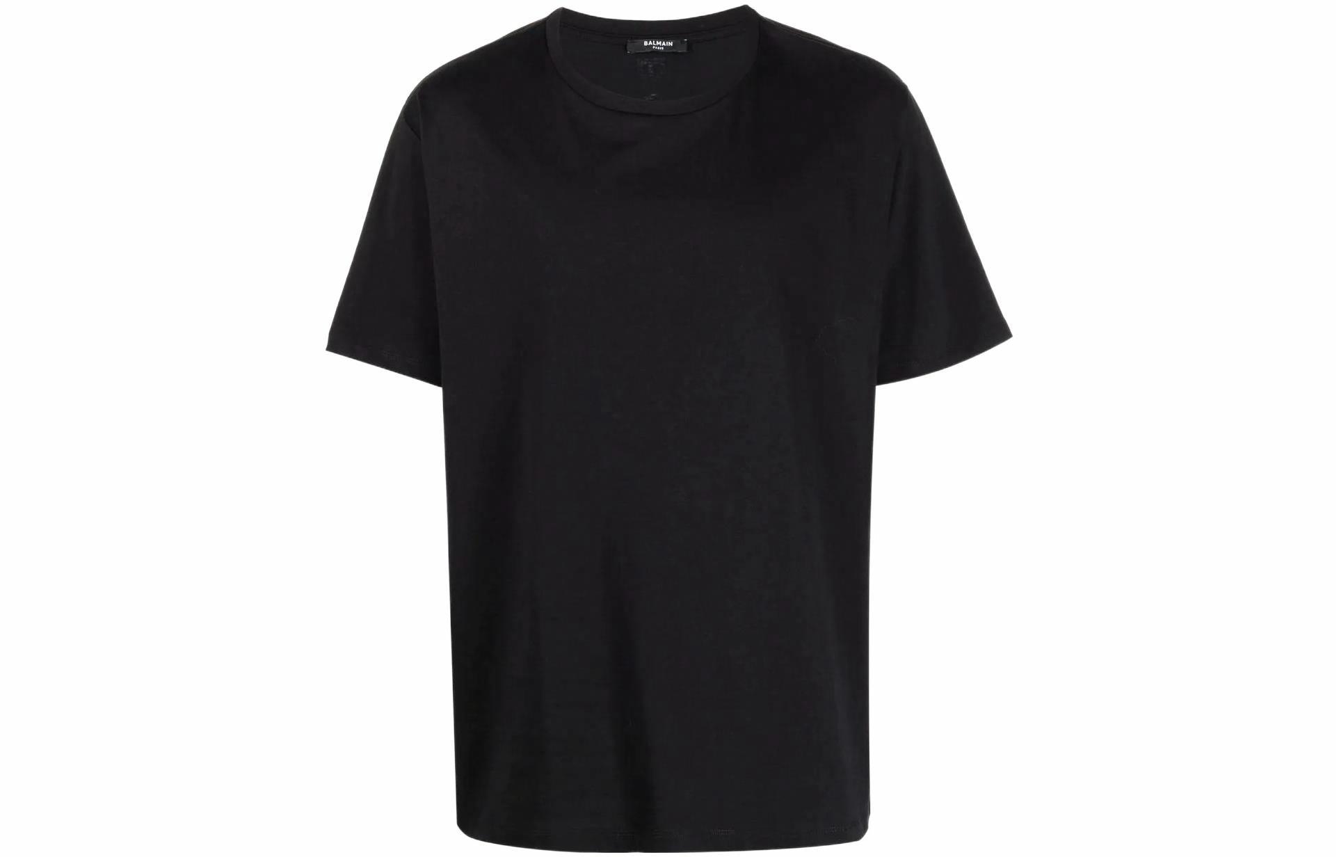 Мужская футболка BALMAIN BALMAIN SS22 LogoT (черный)