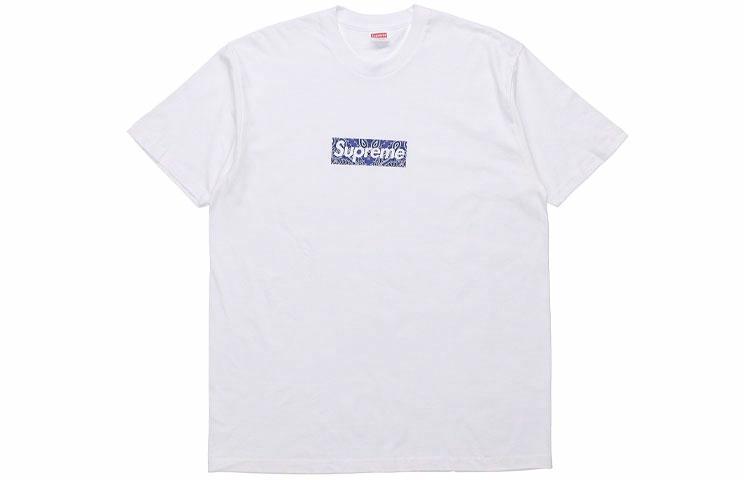 Футболка Supreme Week 17 Bandana Box Logo Tee (белая)