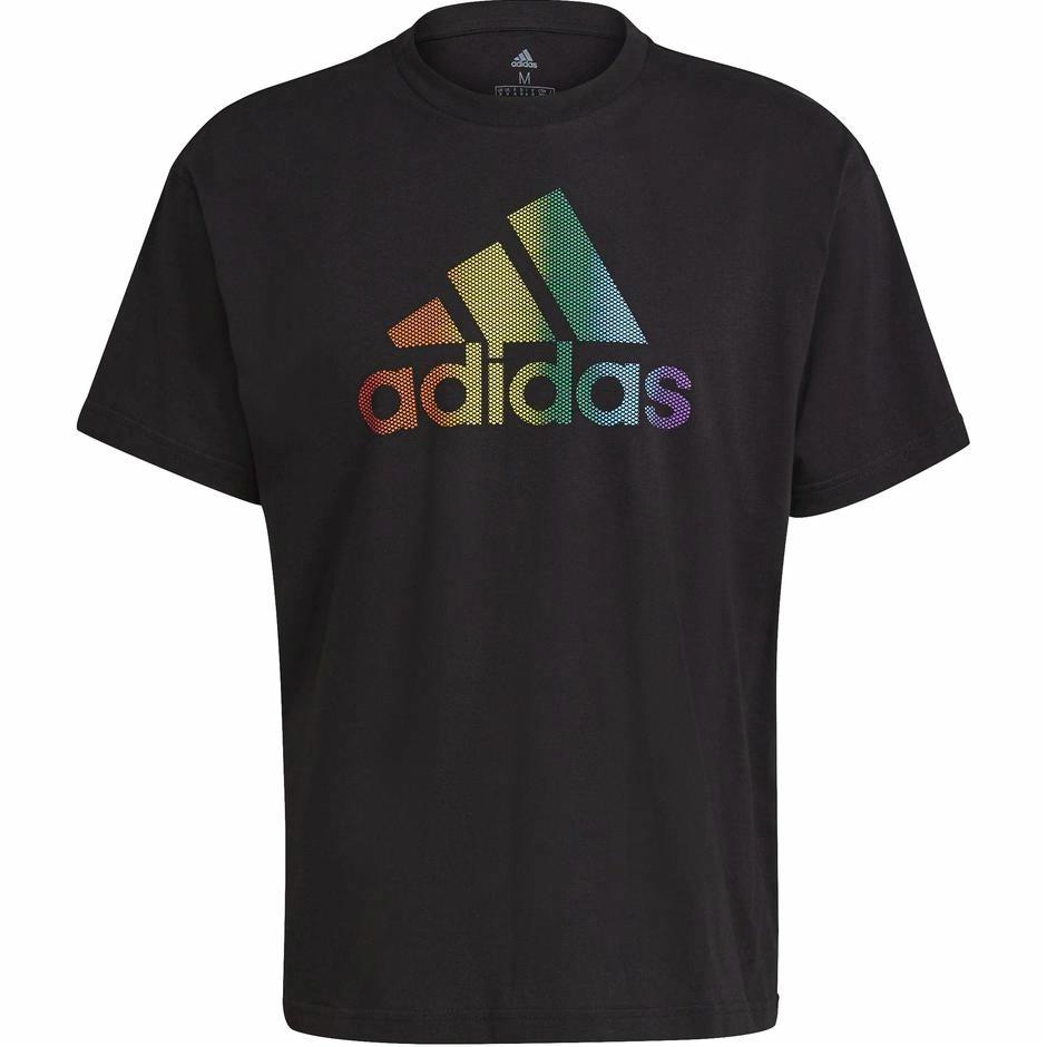 Футболка adidas T (черная) — фото 1