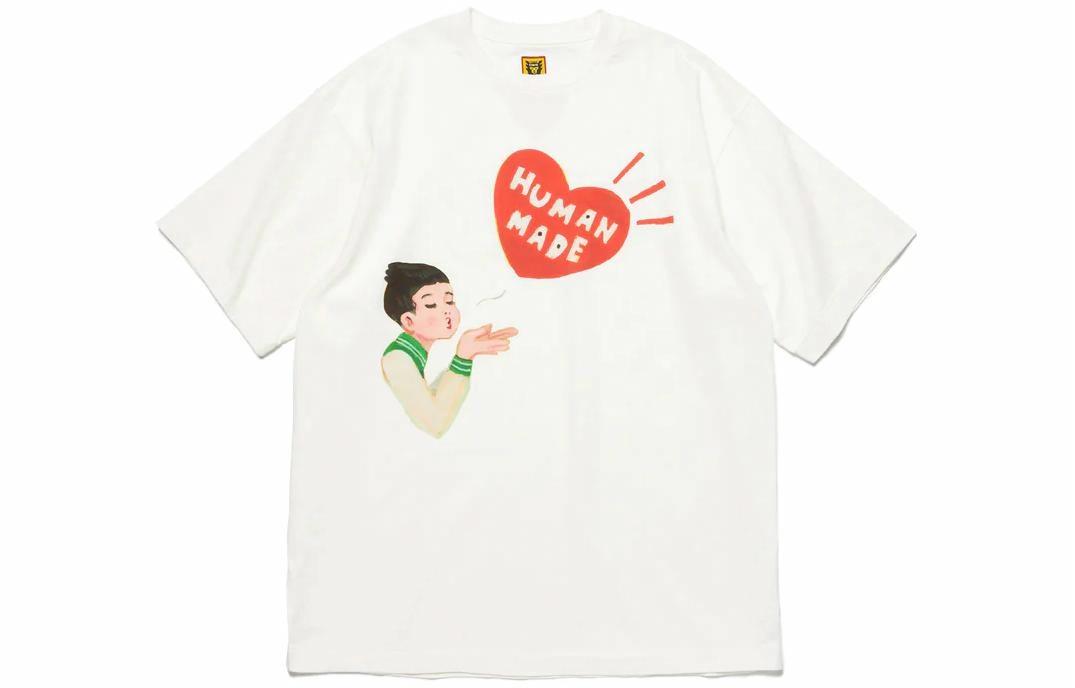 Футболка Human Made x Keiko Sootome (белая)