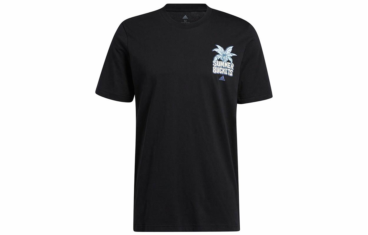 Мужская футболка adidas Summer Bck T (черный) — фото 1