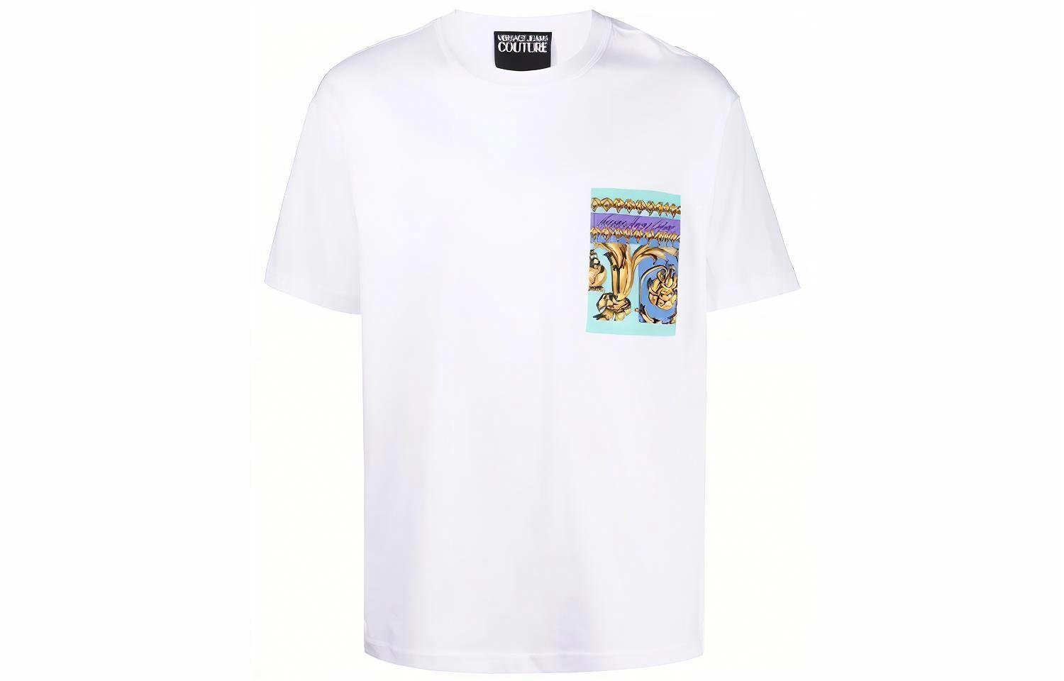Мужская футболка Versace Jeans Couture (белая)