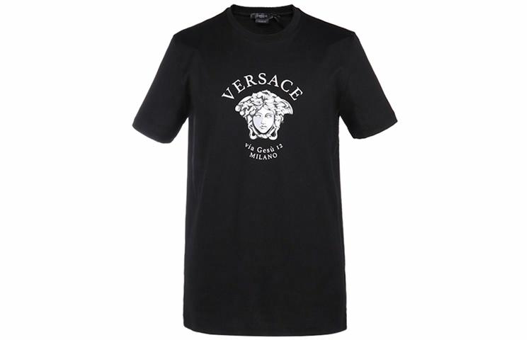 Мужская футболка Versace VERSACE T (черная) — фото 1