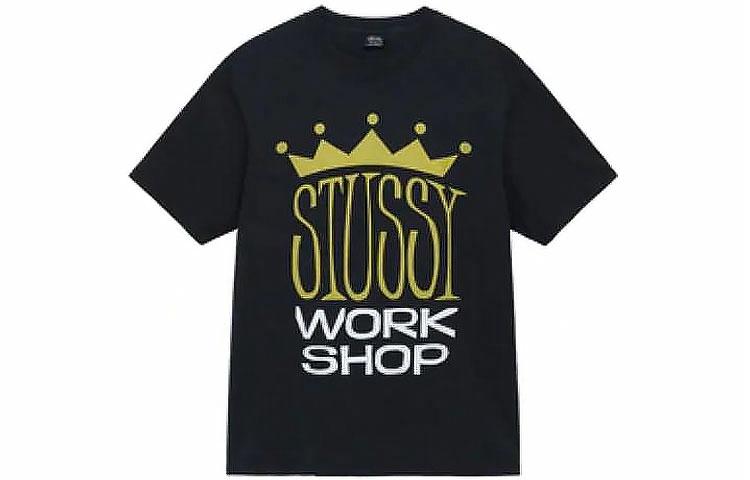 Футболка Stussy OUR LEGACY Surfman 2 Pigment Dyed Tee (черная)