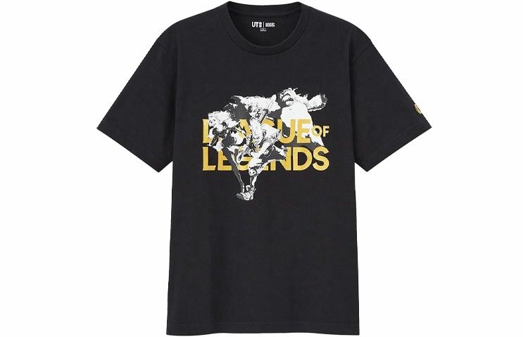 Футболка UNIQLO × League of Legends T (черная) — фото 1