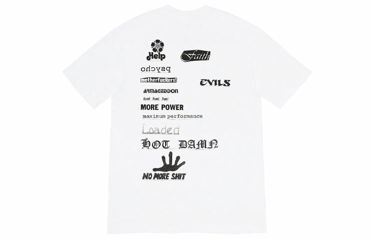 Футболка Supreme Week 17 No More Shit Tee (черная) — фото 11