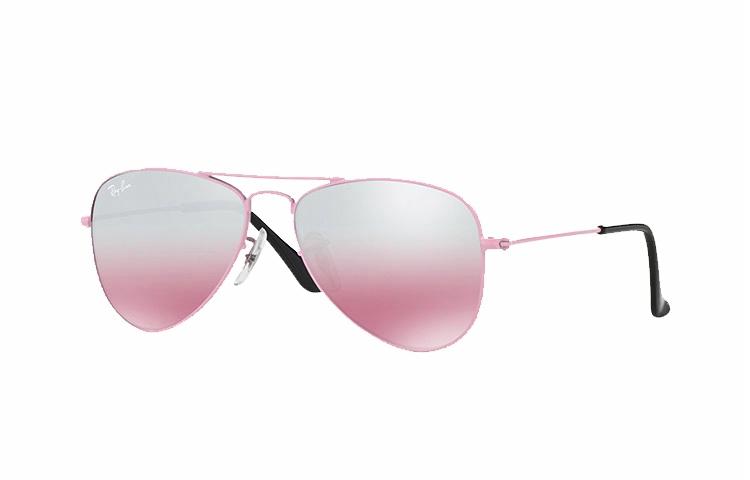 Детские очки RayBan Aviator (золотые)