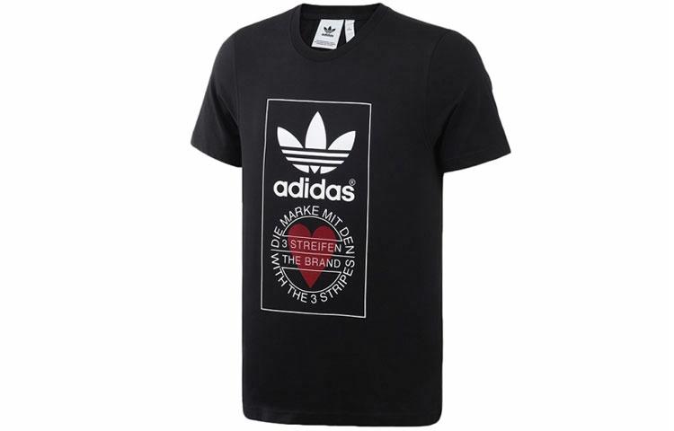 Мужская футболка adidas originals (черная) — фото 1