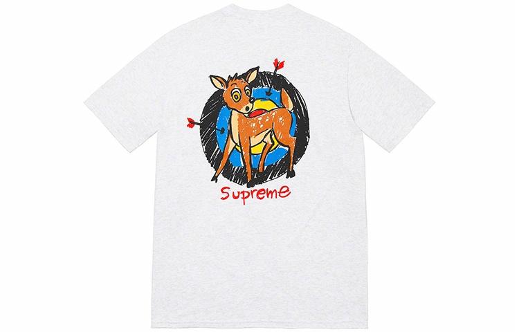 Футболка Supreme SS22 Week 1 Deer Tee (белая)