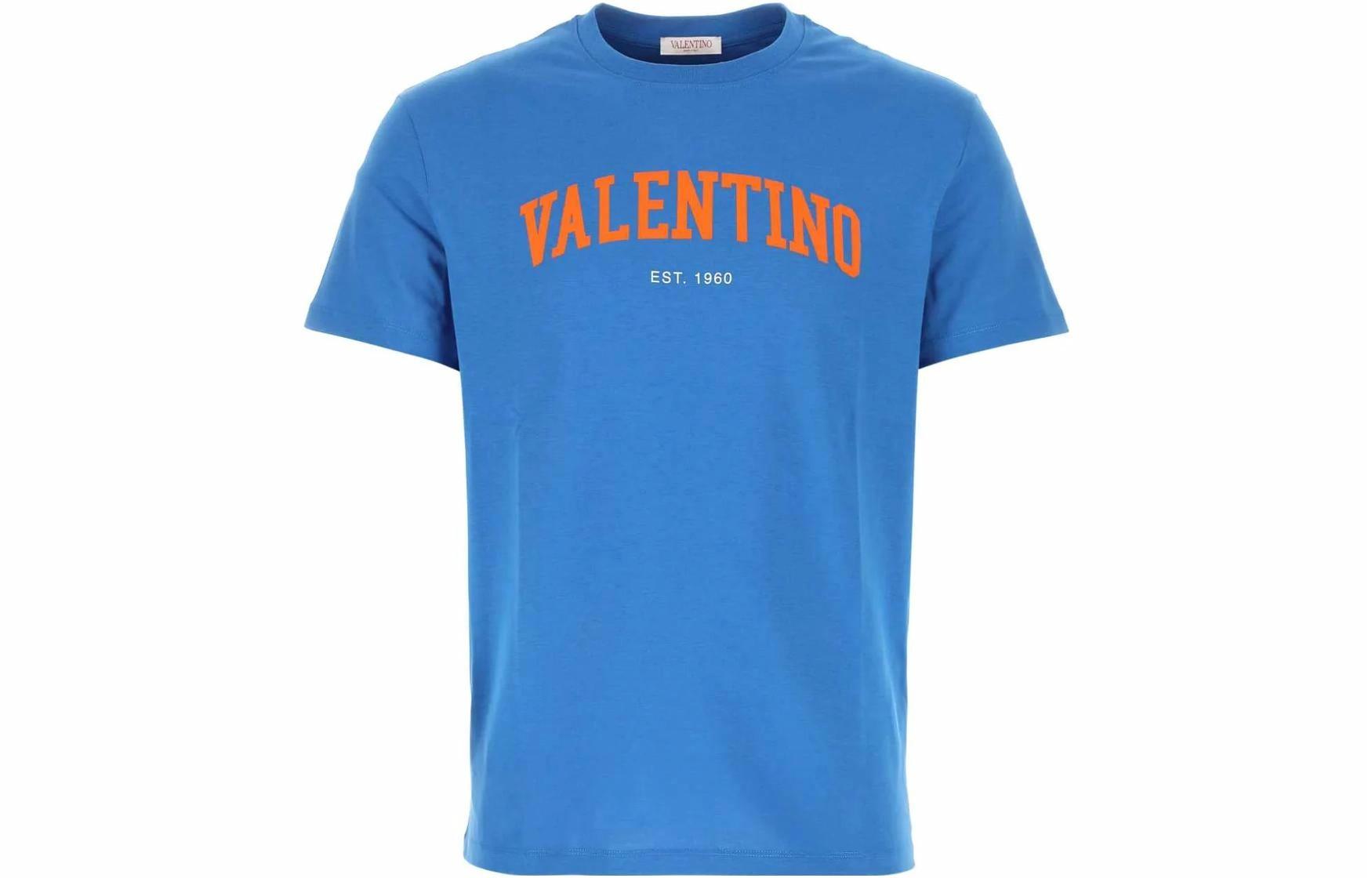 Мужская футболка Valentino Valentino LogoT (белая с лого)