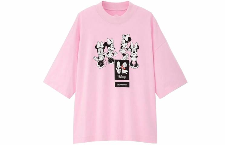 Женская футболка UNIQLO T (розовая)