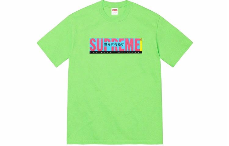 Футболка Supreme SS22 Week 1 All Over Tee (белая)