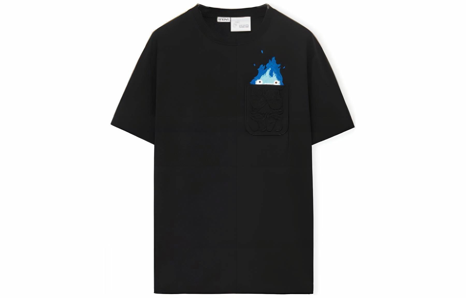 Футболка LOEWE Howl's Moving Castle (черная)