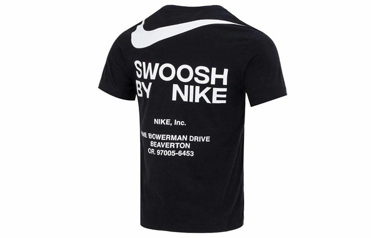 Мужская футболка Nike Sportswear SS23 BIG SWOOSH (черная)