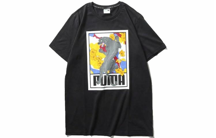 Мужская футболка PUMA Sakura Pack Tee (черная)