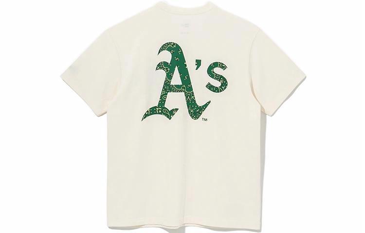 Мужская футболка New Era x MLB (бежевая)