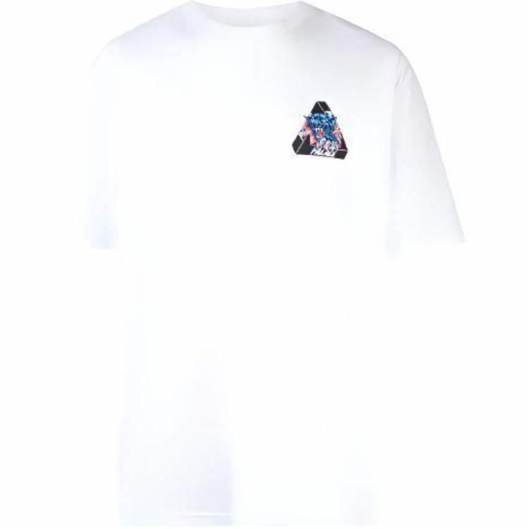 Мужская футболка Palace Ripped T-shirt (белая)