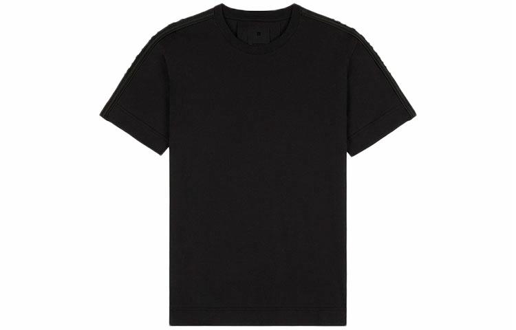 Мужская футболка Givenchy Logo Tape (черная)