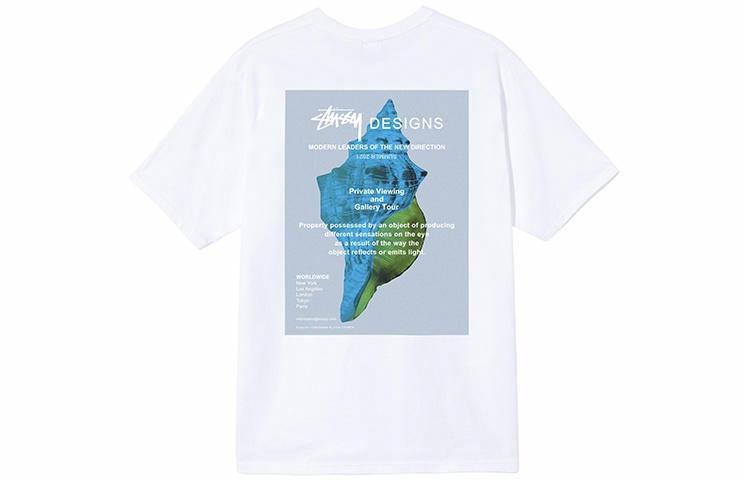 Унисекс футболка Stussy Modern Leaders Tee (белая) — фото 5