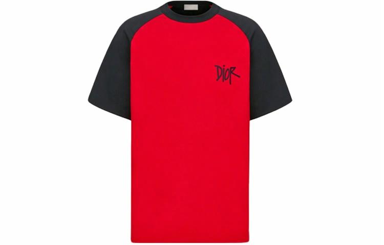 Мужская футболка Dior DIOR T (красный)