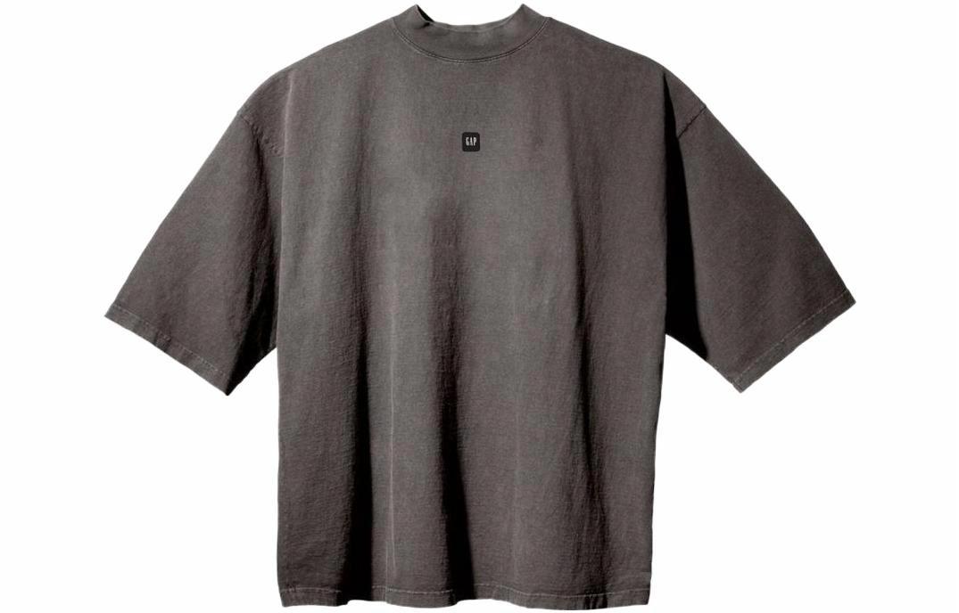 Футболка Yeezy YEEZY x Gap x Balenciaga 3/4 Sleeve Tee LogoT (серая)