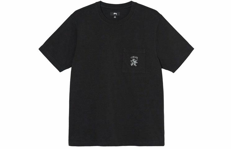 Футболка Stussy Regal Pocket Tee (бежевая) — фото 7