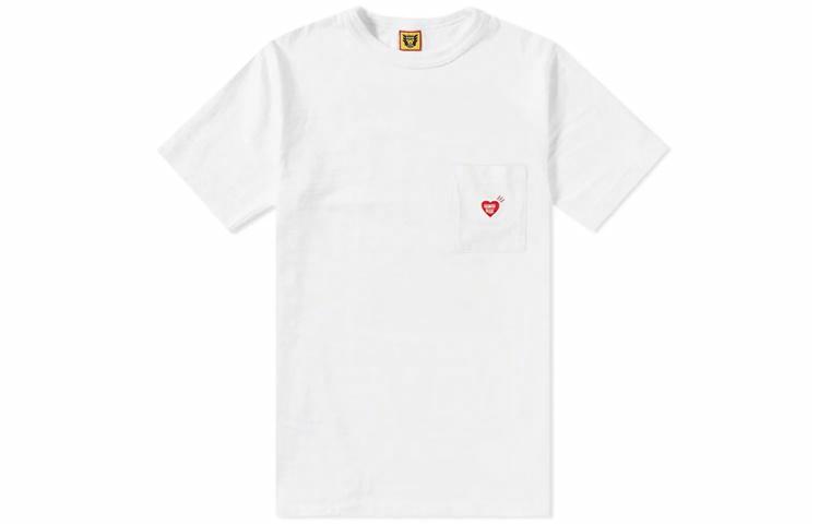 Футболка Human Made Back Print Pocket Tee (белая)