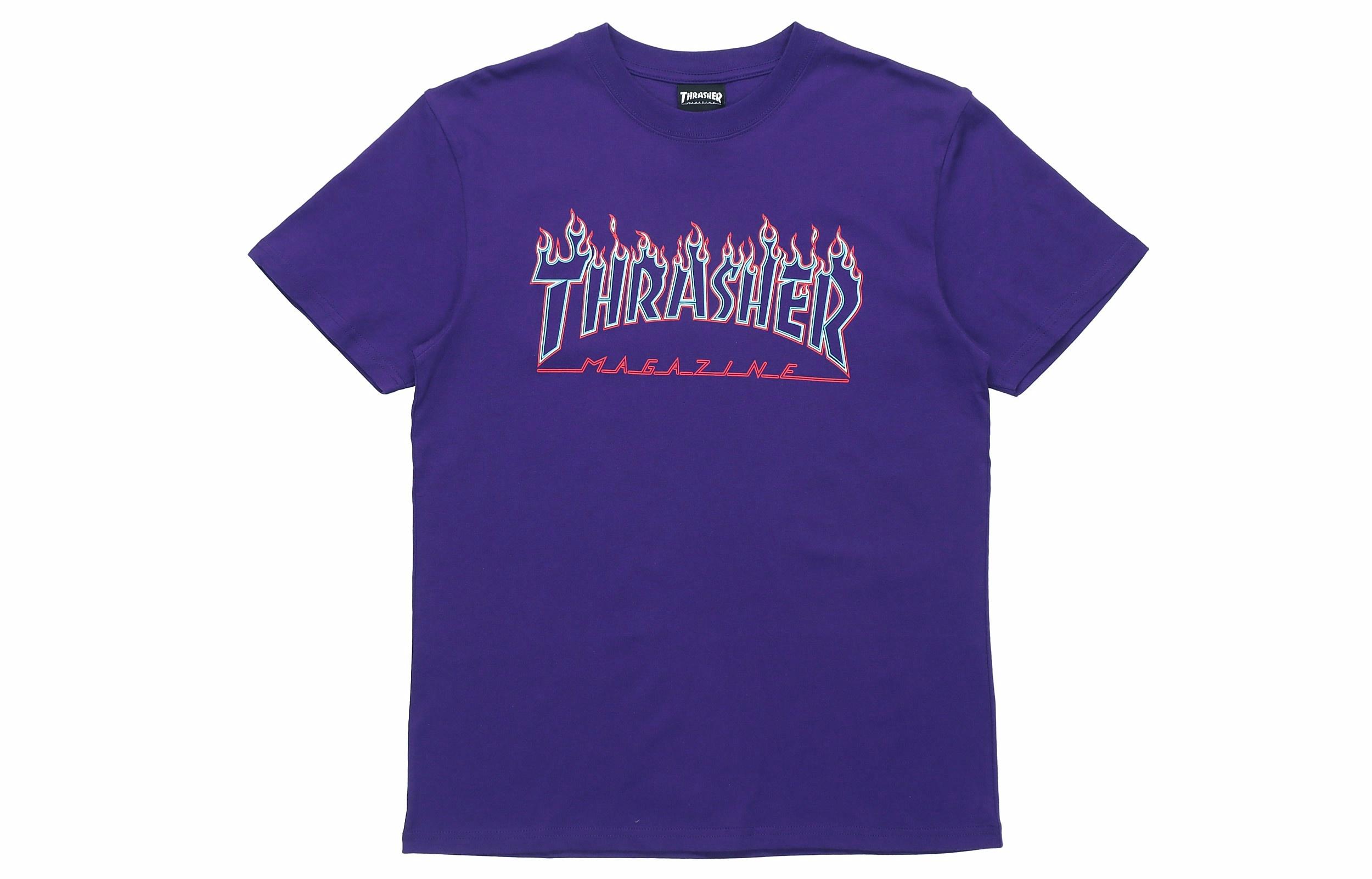Футболка Thrasher Thrasher T (фиолетовая)