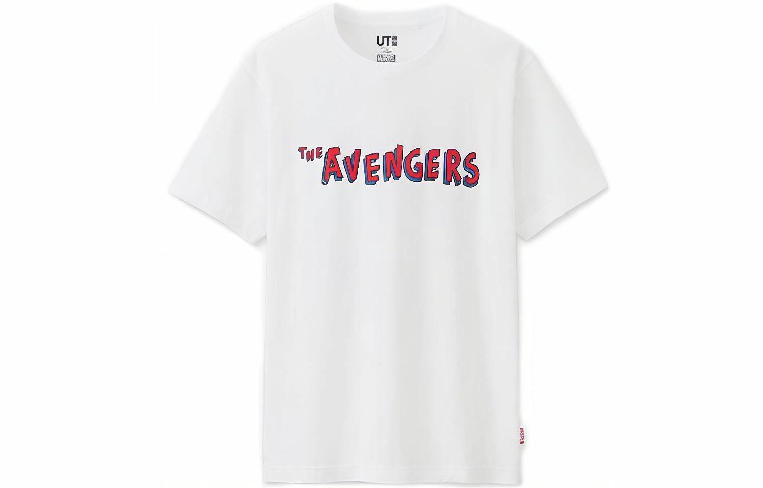 Футболка UNIQLO x jason polan (белая) — фото 1