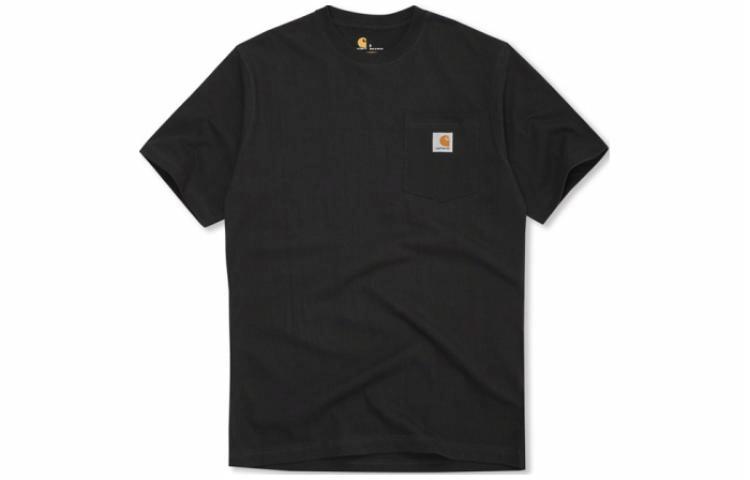 Мужская футболка Carhartt K87 Loose Fit T-Shirt (черная)