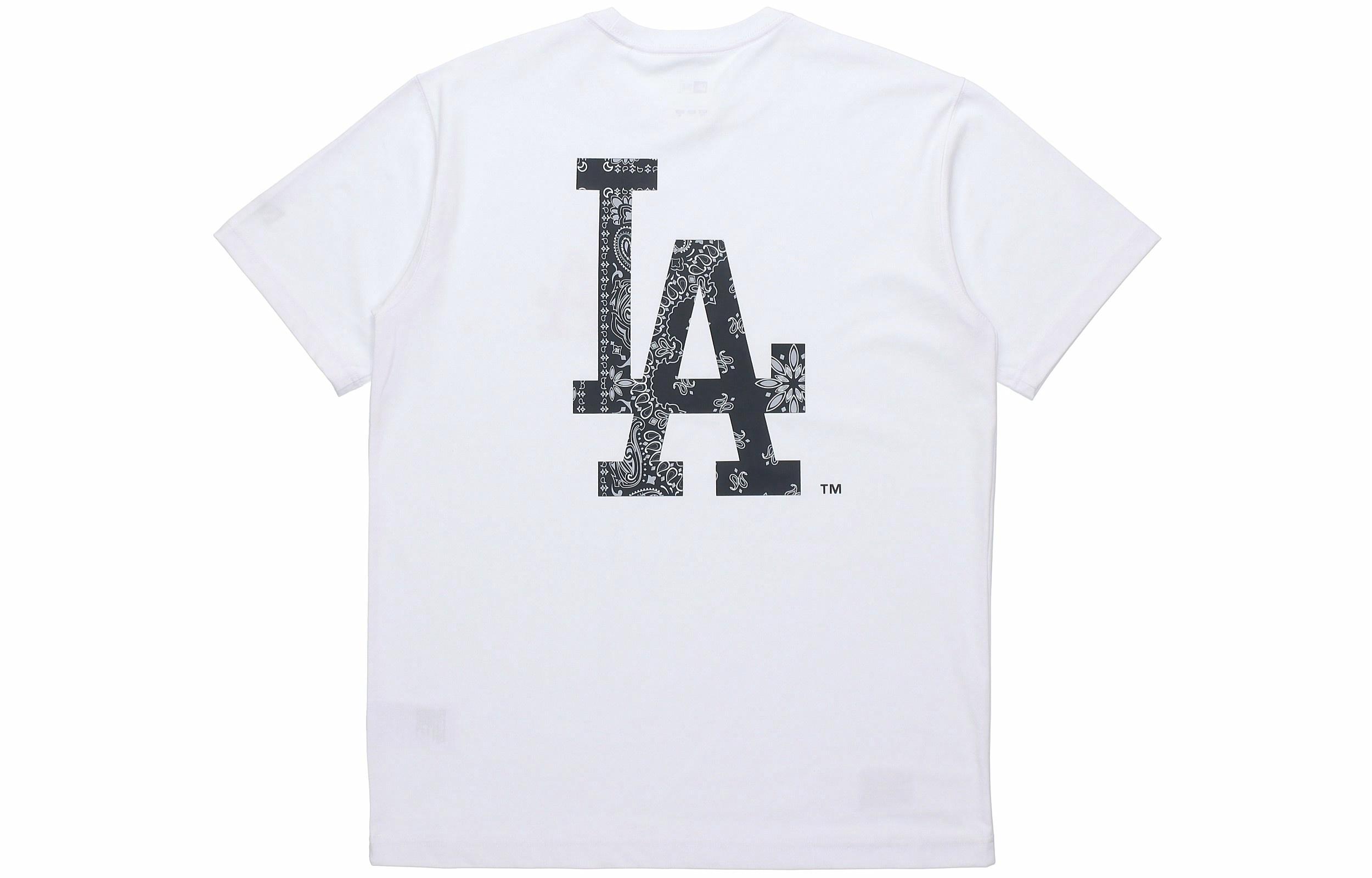 Футболка New Era × MLB Los Angeles Dodgers (белая)