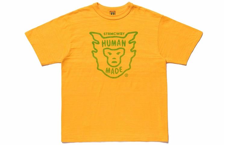 Футболка Human Made Color T-shirt #1 (желтая)