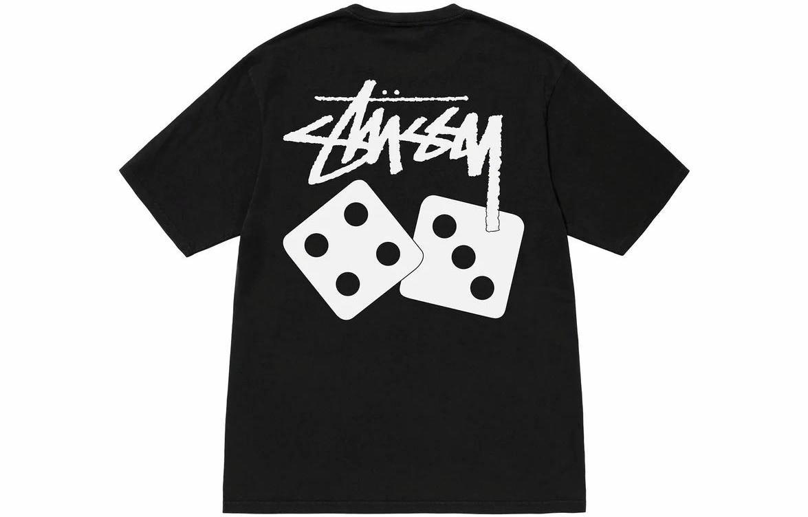 Футболка Stussy (черная винтажная)