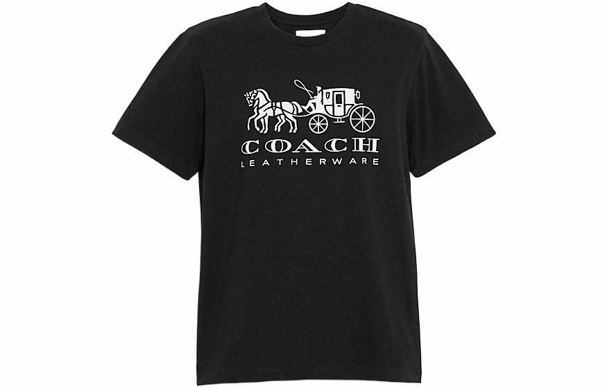 Мужская футболка COACH (черная)