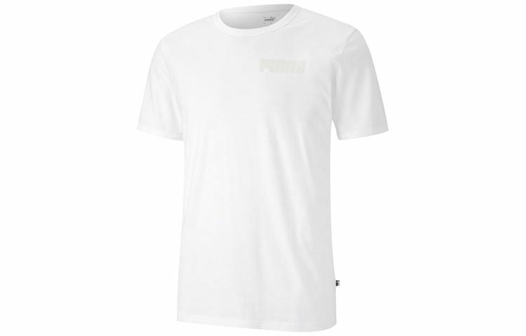 Мужская футболка PUMA Modern LOGOT (белый) — фото 1