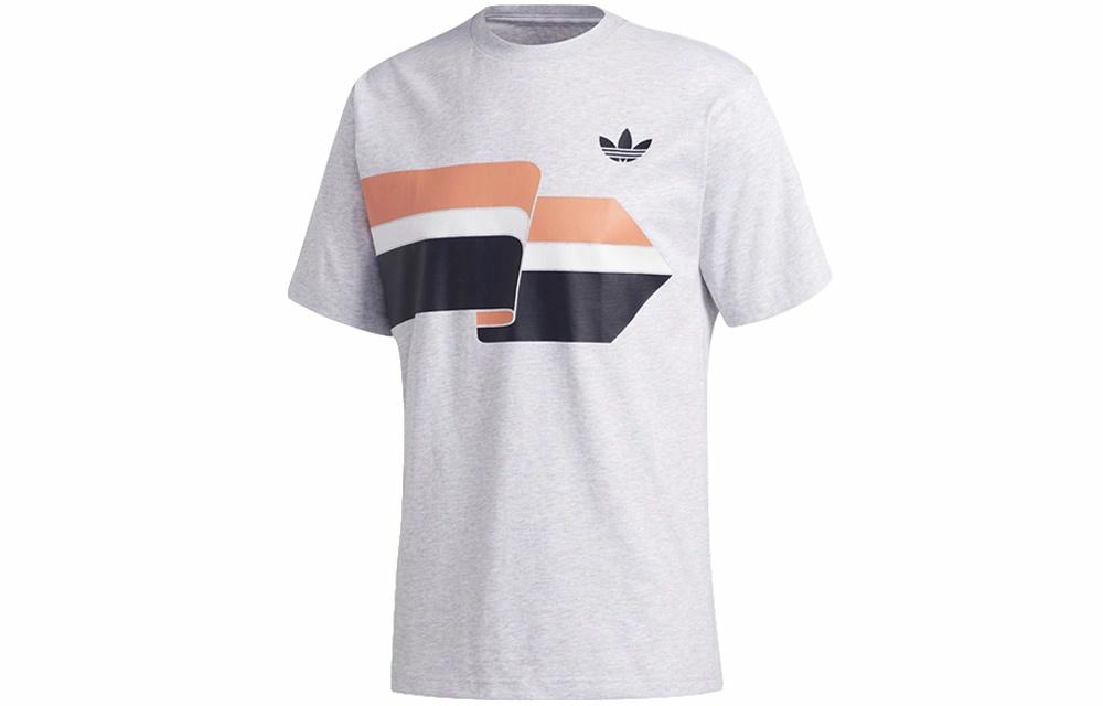 Мужская футболка adidas originals Trefoil (серая) — фото 1