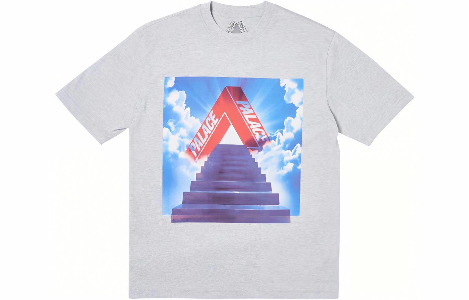 Футболка Palace Tri-Ternity T-Shirt (серая)
