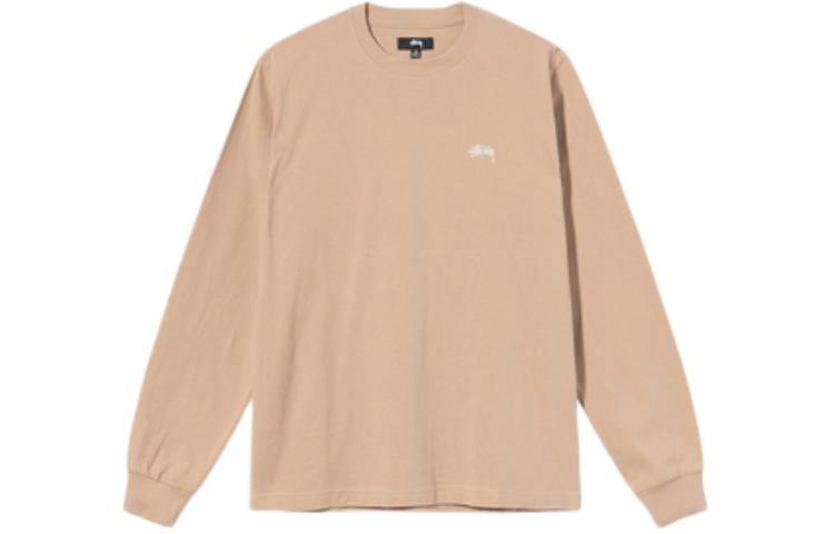 Лонгслив Stussy Overdyed L/S Tee (черный) — фото 19