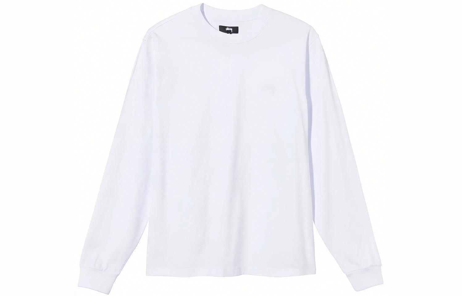 Лонгслив Stussy Overdyed L/S Tee (черный) — фото 15